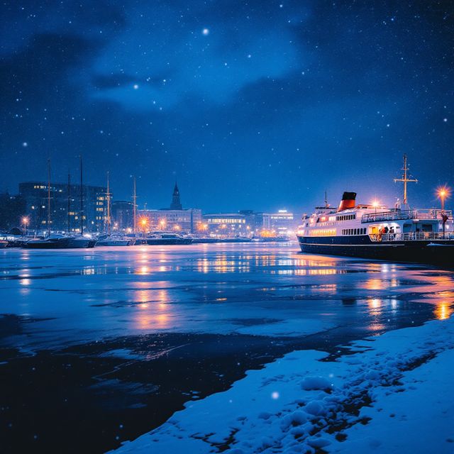 FLUX 1.1 pro, harbour