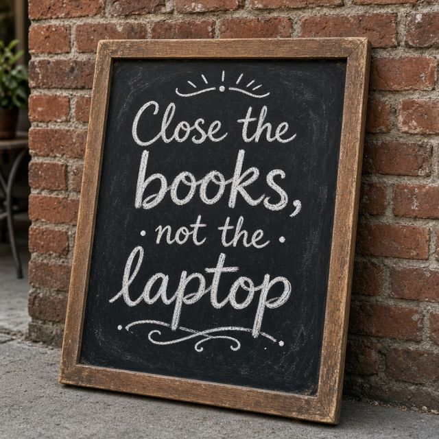 Grok Imagine Image 2, chalkboard